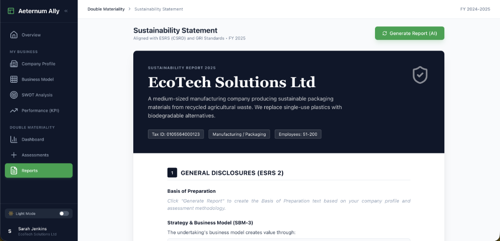 Automated Reporting - 1